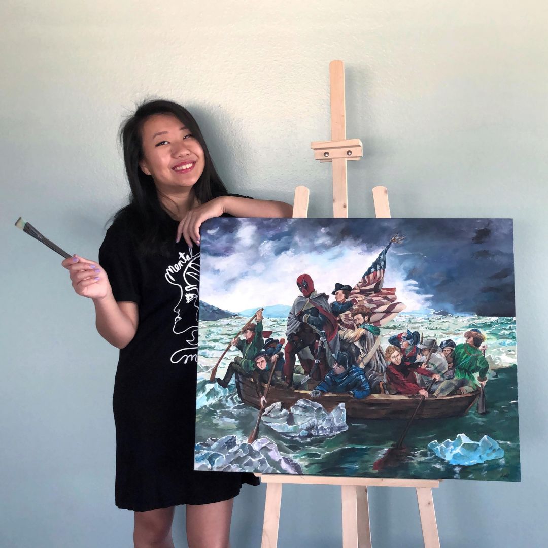 Meet Adele Chen | Portrait Artist & Live Event Painter - SHOUTOUT LA