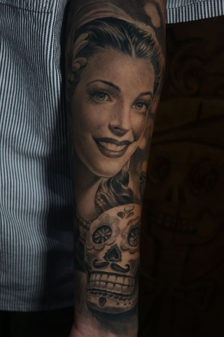 JOSE LOPEZ  Lowrider tattoo Leg tattoos Black and grey tattoos