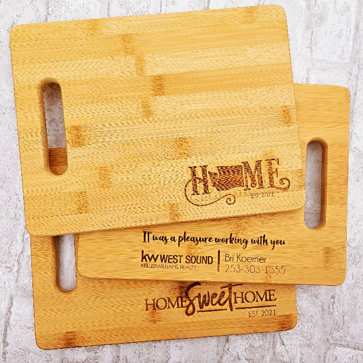 Miche Designs MICHE-Engraved Cutting Board, Sunflower Mother